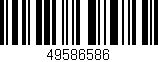 Código de barras (EAN, GTIN, SKU, ISBN): '49586586'