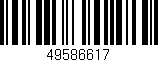 Código de barras (EAN, GTIN, SKU, ISBN): '49586617'