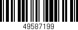 Código de barras (EAN, GTIN, SKU, ISBN): '49587199'