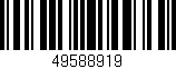 Código de barras (EAN, GTIN, SKU, ISBN): '49588919'