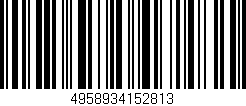 Código de barras (EAN, GTIN, SKU, ISBN): '4958934152813'
