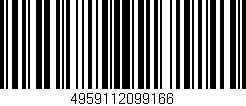 Código de barras (EAN, GTIN, SKU, ISBN): '4959112099166'