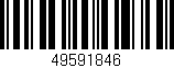 Código de barras (EAN, GTIN, SKU, ISBN): '49591846'