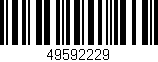 Código de barras (EAN, GTIN, SKU, ISBN): '49592229'