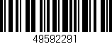 Código de barras (EAN, GTIN, SKU, ISBN): '49592291'