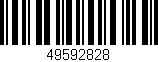 Código de barras (EAN, GTIN, SKU, ISBN): '49592828'