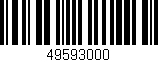 Código de barras (EAN, GTIN, SKU, ISBN): '49593000'
