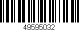 Código de barras (EAN, GTIN, SKU, ISBN): '49595032'