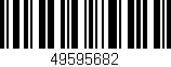 Código de barras (EAN, GTIN, SKU, ISBN): '49595682'