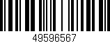 Código de barras (EAN, GTIN, SKU, ISBN): '49596567'