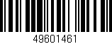 Código de barras (EAN, GTIN, SKU, ISBN): '49601461'