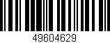 Código de barras (EAN, GTIN, SKU, ISBN): '49604629'