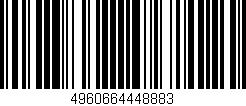Código de barras (EAN, GTIN, SKU, ISBN): '4960664448883'