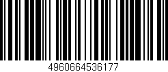 Código de barras (EAN, GTIN, SKU, ISBN): '4960664536177'