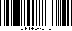 Código de barras (EAN, GTIN, SKU, ISBN): '4960664554294'