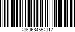 Código de barras (EAN, GTIN, SKU, ISBN): '4960664554317'
