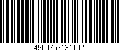 Código de barras (EAN, GTIN, SKU, ISBN): '4960759131102'