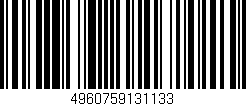 Código de barras (EAN, GTIN, SKU, ISBN): '4960759131133'