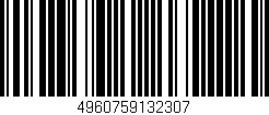 Código de barras (EAN, GTIN, SKU, ISBN): '4960759132307'