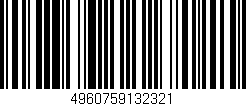 Código de barras (EAN, GTIN, SKU, ISBN): '4960759132321'