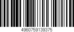 Código de barras (EAN, GTIN, SKU, ISBN): '4960759139375'