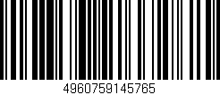 Código de barras (EAN, GTIN, SKU, ISBN): '4960759145765'