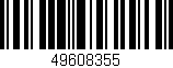 Código de barras (EAN, GTIN, SKU, ISBN): '49608355'