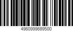 Código de barras (EAN, GTIN, SKU, ISBN): '4960999689500'