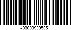 Código de barras (EAN, GTIN, SKU, ISBN): '4960999905051'