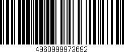 Código de barras (EAN, GTIN, SKU, ISBN): '4960999973692'