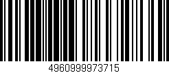 Código de barras (EAN, GTIN, SKU, ISBN): '4960999973715'