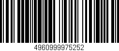Código de barras (EAN, GTIN, SKU, ISBN): '4960999975252'