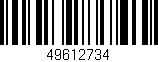 Código de barras (EAN, GTIN, SKU, ISBN): '49612734'