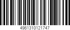 Código de barras (EAN, GTIN, SKU, ISBN): '4961310121747'