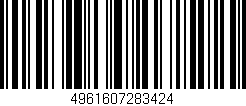 Código de barras (EAN, GTIN, SKU, ISBN): '4961607283424'