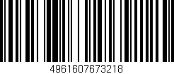 Código de barras (EAN, GTIN, SKU, ISBN): '4961607673218'