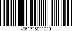 Código de barras (EAN, GTIN, SKU, ISBN): '4961775021279'