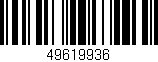 Código de barras (EAN, GTIN, SKU, ISBN): '49619936'