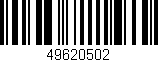 Código de barras (EAN, GTIN, SKU, ISBN): '49620502'