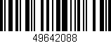 Código de barras (EAN, GTIN, SKU, ISBN): '49642088'