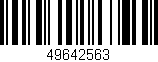 Código de barras (EAN, GTIN, SKU, ISBN): '49642563'