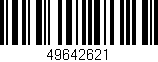 Código de barras (EAN, GTIN, SKU, ISBN): '49642621'