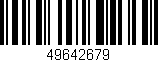 Código de barras (EAN, GTIN, SKU, ISBN): '49642679'