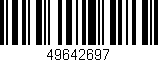 Código de barras (EAN, GTIN, SKU, ISBN): '49642697'