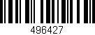 Código de barras (EAN, GTIN, SKU, ISBN): '496427'