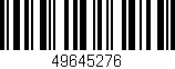 Código de barras (EAN, GTIN, SKU, ISBN): '49645276'