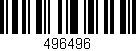 Código de barras (EAN, GTIN, SKU, ISBN): '496496'