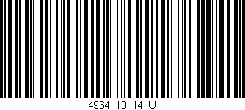 Código de barras (EAN, GTIN, SKU, ISBN): '4964_18_14_U'