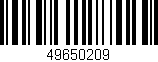 Código de barras (EAN, GTIN, SKU, ISBN): '49650209'
