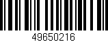 Código de barras (EAN, GTIN, SKU, ISBN): '49650216'